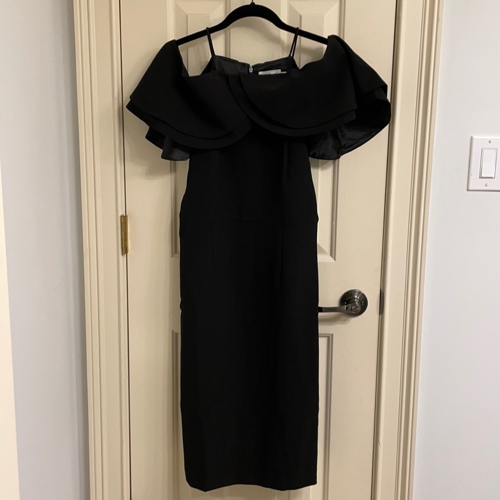 Eliza J halter cocktail dress